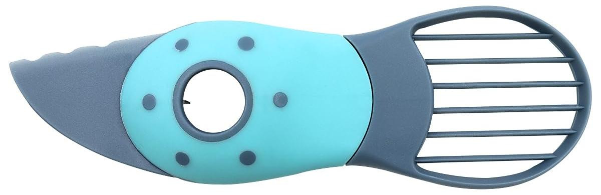 Dripio 3-in-1 avocado snijder met roestvrijstalen mes en antislip handvat