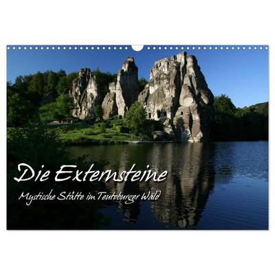 Die Externsteine (Wandkalender 2027 DIN A3 quer), CALVENDO Monatskalender