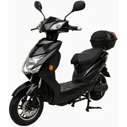 Urban Hopper E-Roller ENJOY 45kmh 60V 20Ah 1kW Motor 75KM Reichweite ECE Schwarz, mit Straßenzulassung