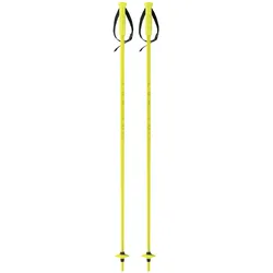 One Way JUNIOR NEON YELLOW - Skistöcke Alpin für Kinder - 100cm