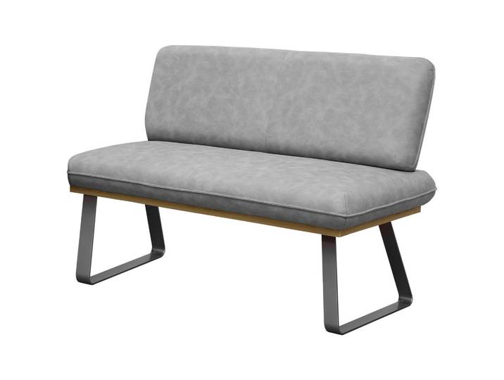 Livetastic Sitzbank, Grau, Metall, 160x48x90 cm, Esszimmer, Bänke, Sitzbänke