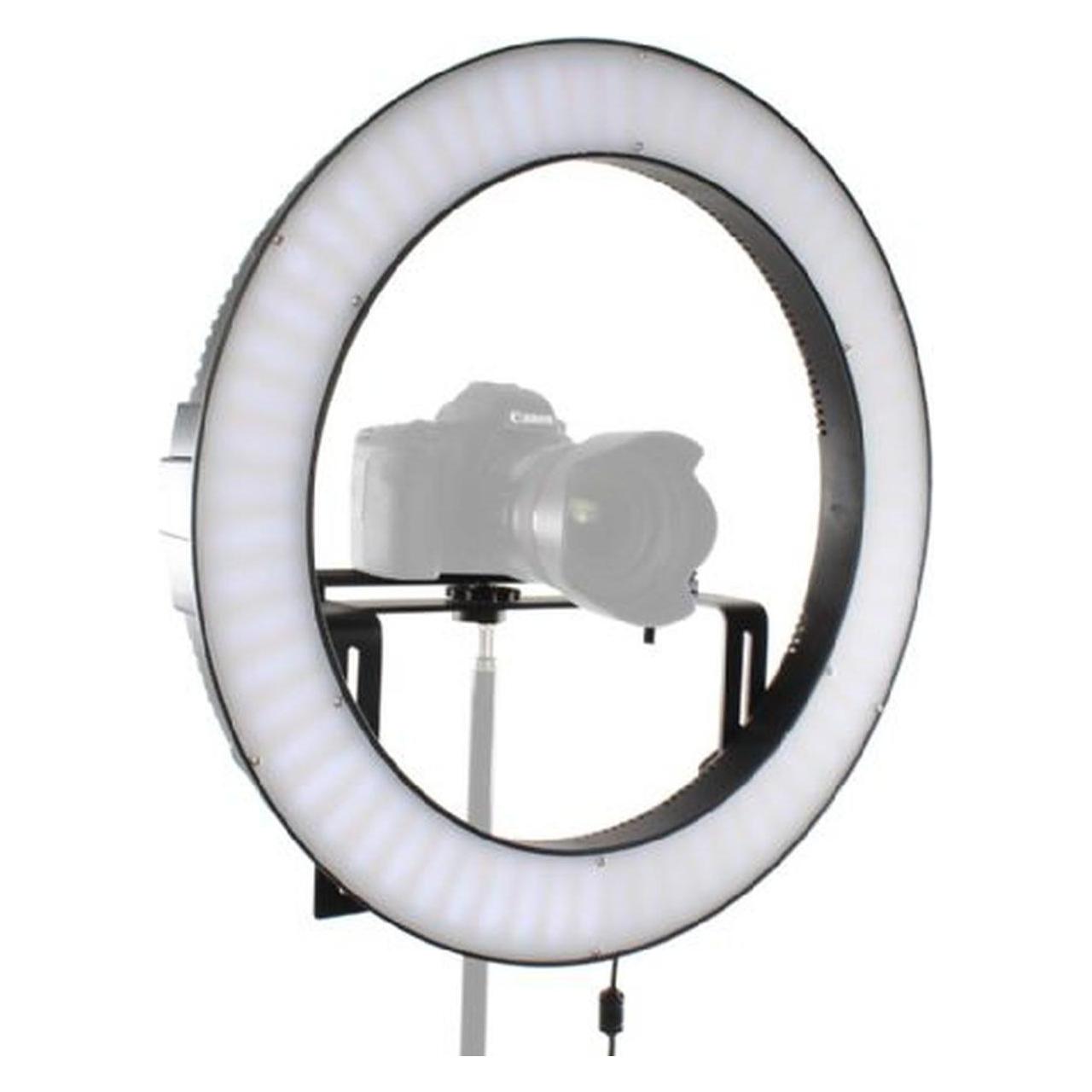 Falcon Eyes Bi-Color LED Ringlampe Dimmbar DVR-512DVC auf 230V (Ringlicht) (DVR-512DVC)