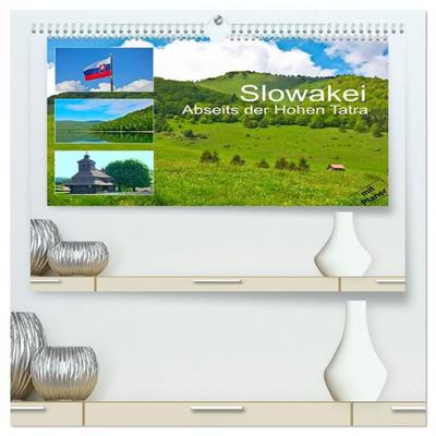 Slowakei - Abseits der Hohen Tatra (hochwertiger Premium Wandkalender 2026 DIN A2 quer), Kunstdruck in Hochglanz