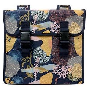Basil MARA XL REEF 35L Doppel-Stadtrucksack, Universal Bridge System, wasserdicht nachtblau (NEU 202 (35 l, Gepäckträgertasche) (724235)