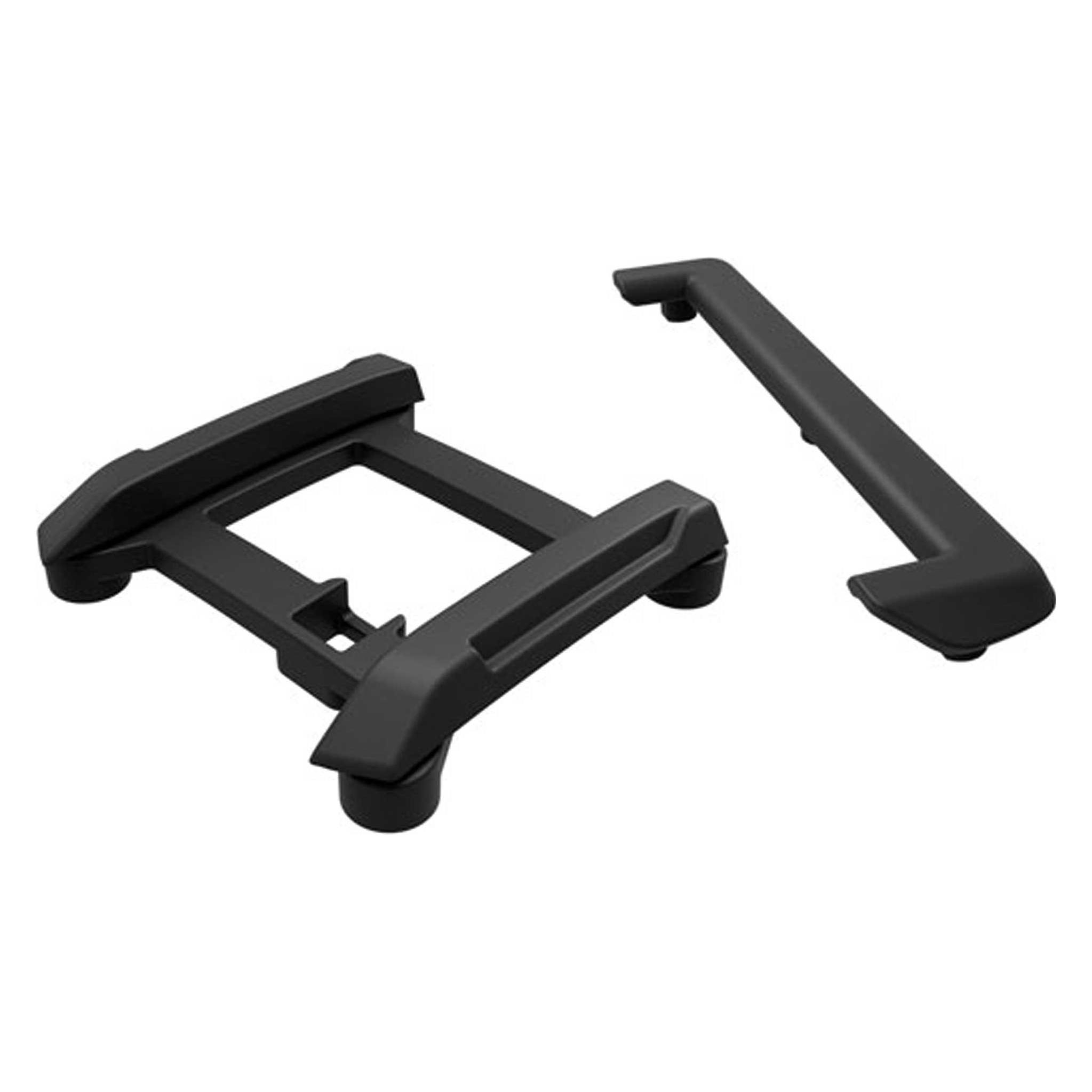 Traxxas Skid plate (roof)/ tailgate protector (black)/ mounts (2)/ 3x8mm BCS (7) ( fits #10711 body) (TRX10717-BLK)