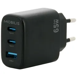 Mobilis 001364 Ladegerät für Mobilgeräte Universal Schwarz AC Auto