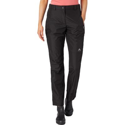 Regenhose MCKINLEY "Da.-Regenhose Carlow II wms", Damen, Gr. 48, N-Gr, schwarz, Obermaterial: 100% Polyester, Hosen Regenhose