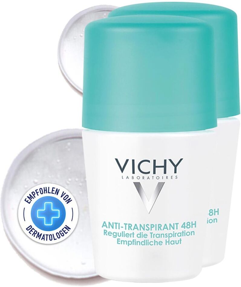 Vichy Deo Roll-on Antitranspirant 48h 2 x50ml