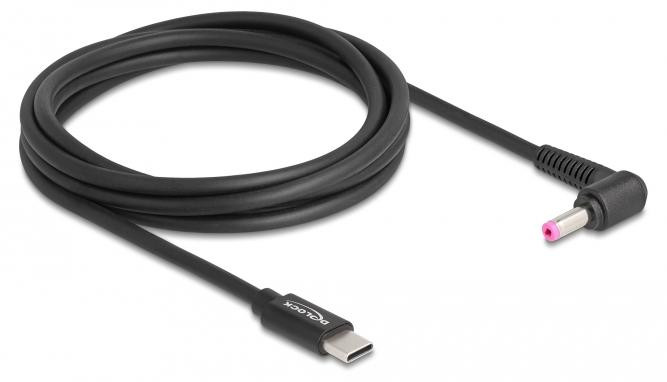 Delock notebook-laadkabel USB Type-C naar HP 4,8 x 1,7 mm