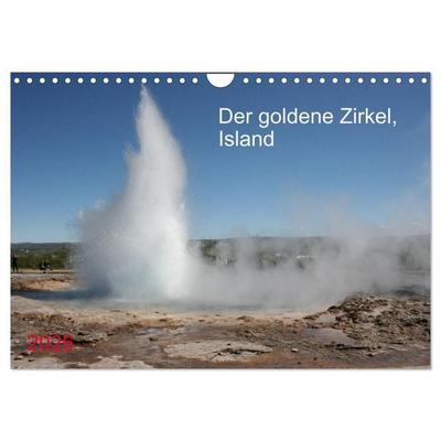 Der goldene Zirkel, Island (Wandkalender 2026 DIN A4 quer), CALVENDO Monatskalender