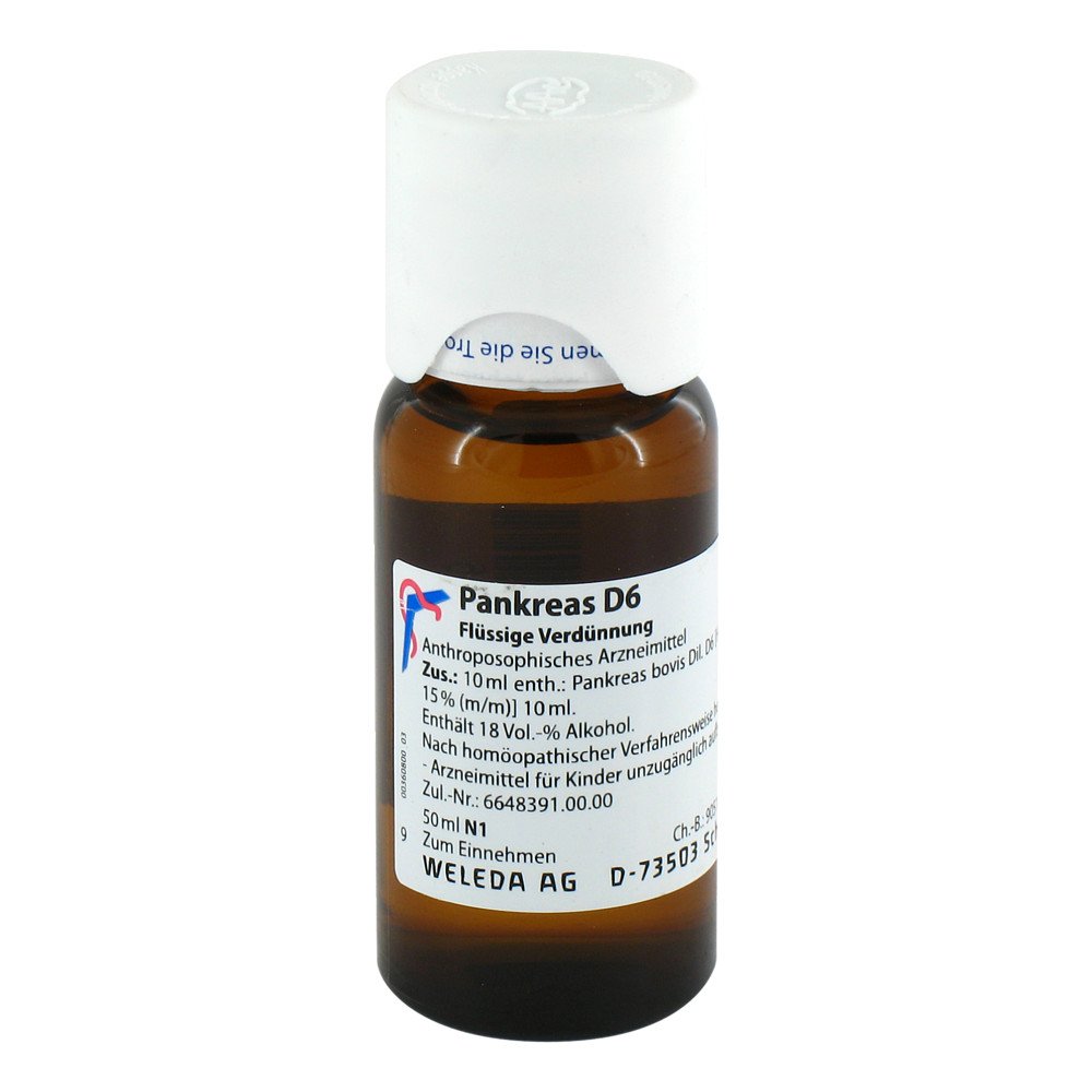 WELEDA AG Pankreas D6 Dilution 02595546