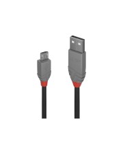 Lindy 5m USB 2.0 Typ A an Micro-B Kabel Anthra Line (36735)