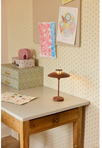 Halo Design Mini Stepp 1-2-3 Bordlampe, Terracotta
