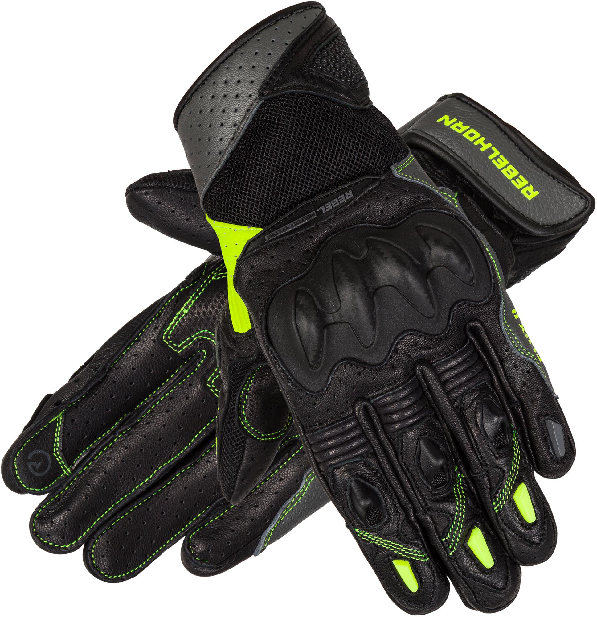 Rebelhorn Flux 2 Damen Motorrad Handschuhe RH-GLV-FLUX-II_58_DL