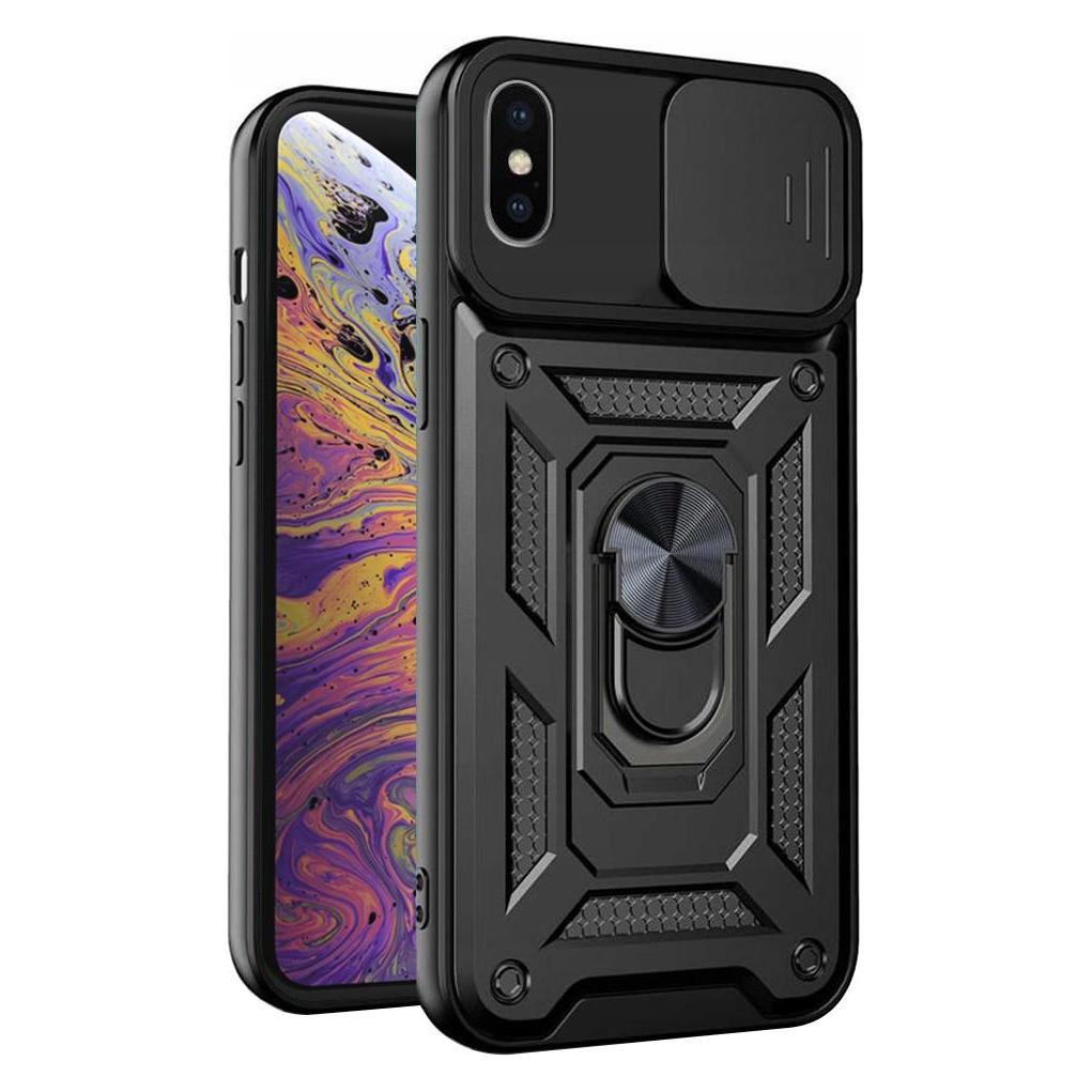 Techsuit - CamShield Series - iPhone XS Max - Black (Apple iPhone XS Max) (56343515)