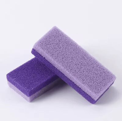 Inspire Picks Foot Pumice Stone Callus Remover For Smooth & Soft Feet Care purple 2pcs