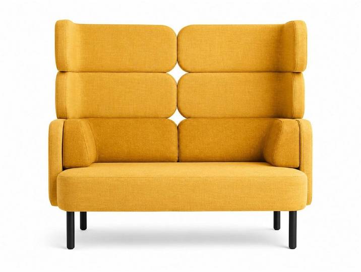 Xlmoebel Loungesessel Einzigartiger Gelber Sessel Designer Wohnzimmer Polstermöbel