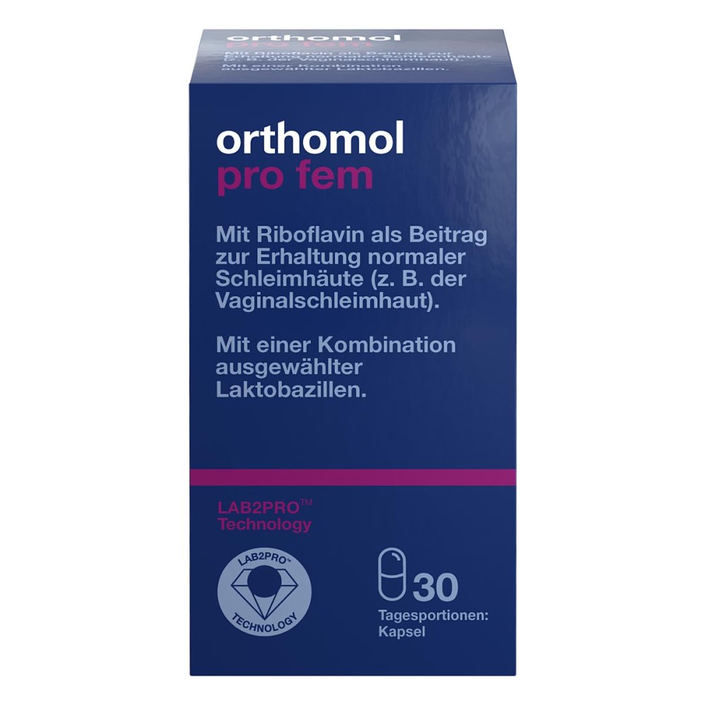 Orthomol pharmazeutische Orthomol Pro Fem Kapseln 20379496