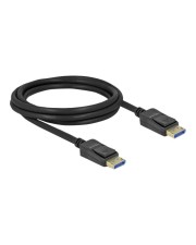 Delock DisplayPort Kabel 10K 60 Hz 54 Gbps 2 m Digital/Display/Video 2 m (80262)