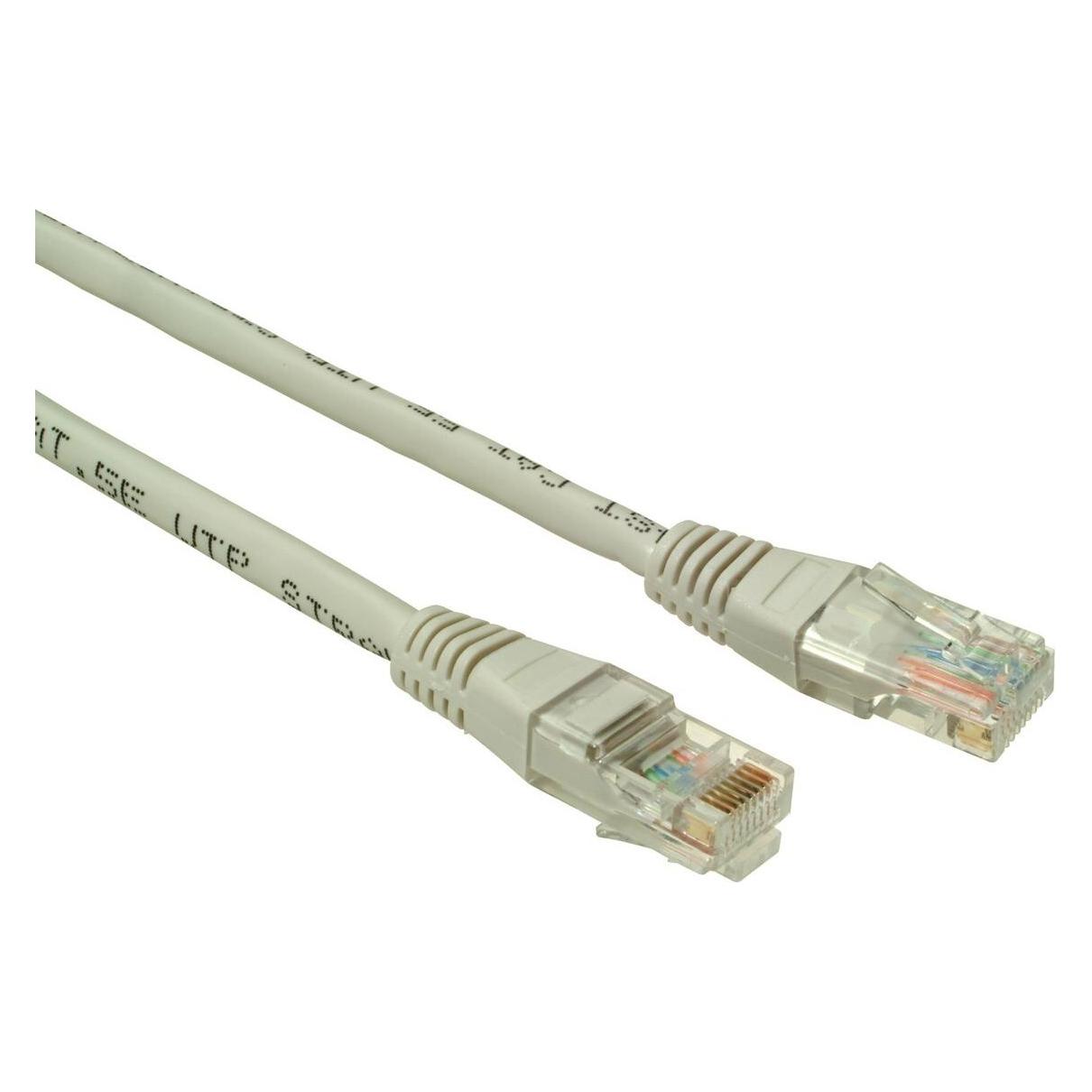 Solarix patch cable CAT6 UTP PVC 1m gray non-snag proof (UTP, CAT6, 1 m) (C6-155GY-1MB)