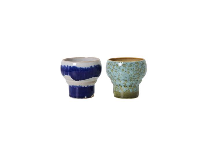 HK LIVING - Tasse 70s ceramics - Multicolore - Grès émaillé