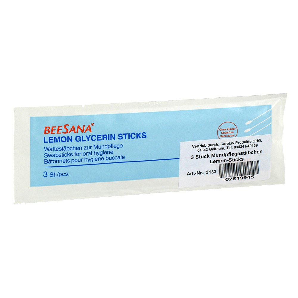 Careliv Produkte OHG Mundpflegestäbchen Lemon Sticks 02819945
