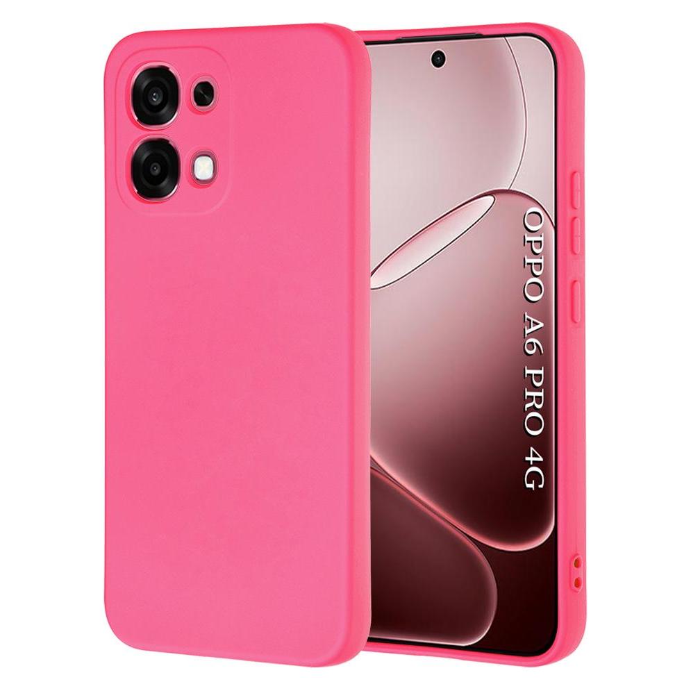 Techsuit - SoftFlex - Oppo A6 Pro 4G / A6 Pro 5G - Hot Pink (Oppo A6 5G) (69671639)