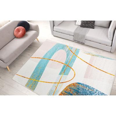 Teppich ARTE ESPINA "Picassa 400", bunt (multi), B:200cm H:5mm L:290cm, Polyester, Teppiche, Teppich