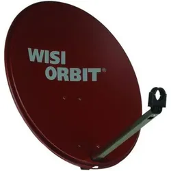 WISI OA 36 I Braun Rot Satellitenantenne, SAT Spiegel + SAT Antennen, Rot, Braun