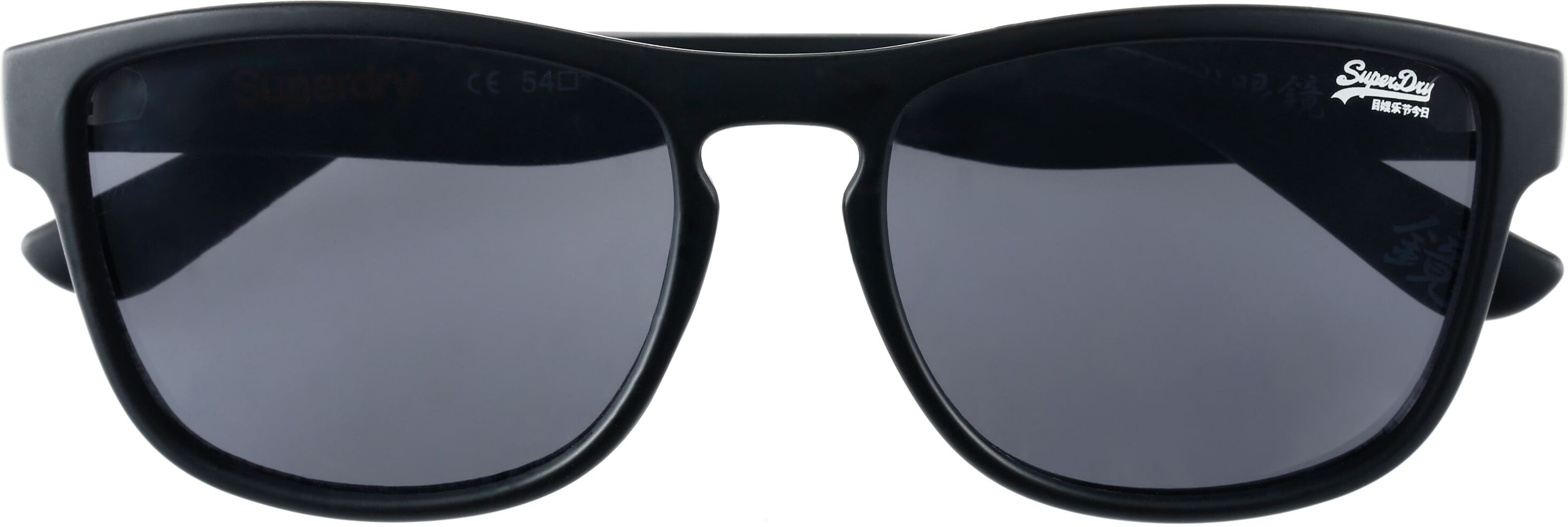 Sonnenbrille SUPERDRY "Modell 996056", Herren, braun (schwarz), matt, Sonnenbrillen Sonnenbrille, Form Karree/Eckig, Logoschriftzug auf Bügel, Injectionfassung