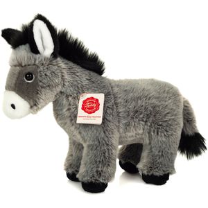 Teddy-Hermann Kuscheltier 902775, Esel stehend, ab 1,5 Jahre, 27 cm