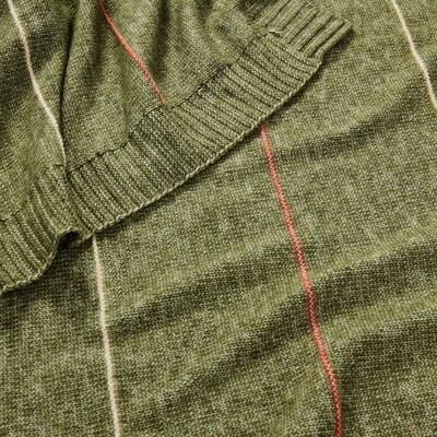 Brooklyn Loom Oxford Knit Stripe 50x70 Throw