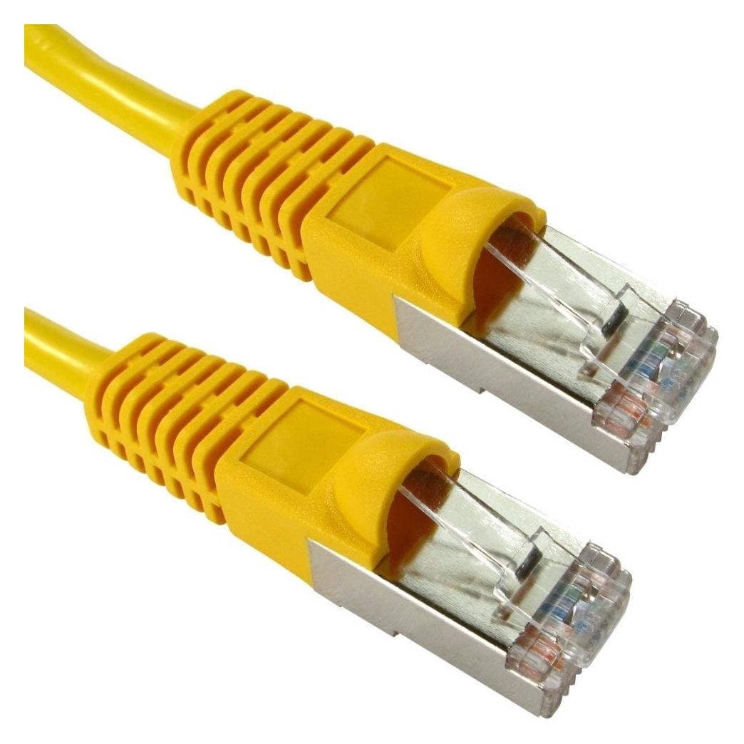 Cables Direct CDL 5m Shielded Cat5e Yellow (UTP, CAT5e, 5 m) (B5ST-305Y)
