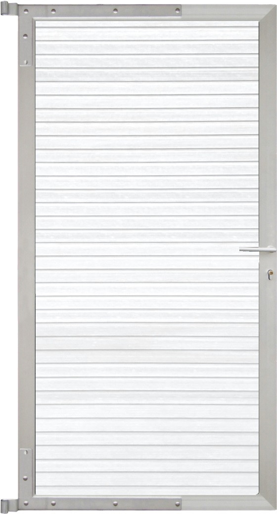 TETZNERJENT WAREN-Tor-Komplettset 90 x 173 cm, Füllung white 16971060
