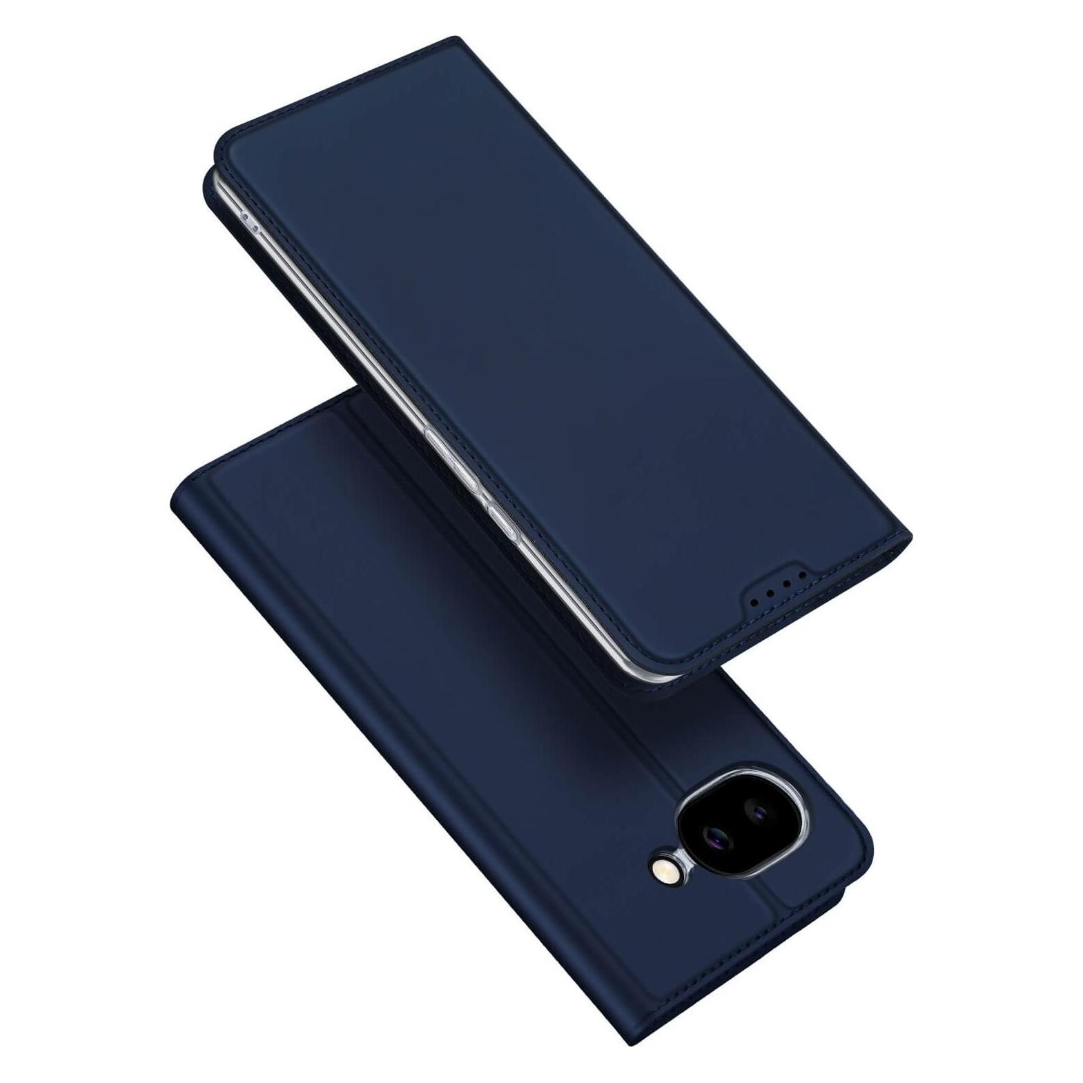Dux Ducis Google Pixel 10a Wallet Cover Stand Card Holder - Blue (Google Pixel 10a) (6601202279B)