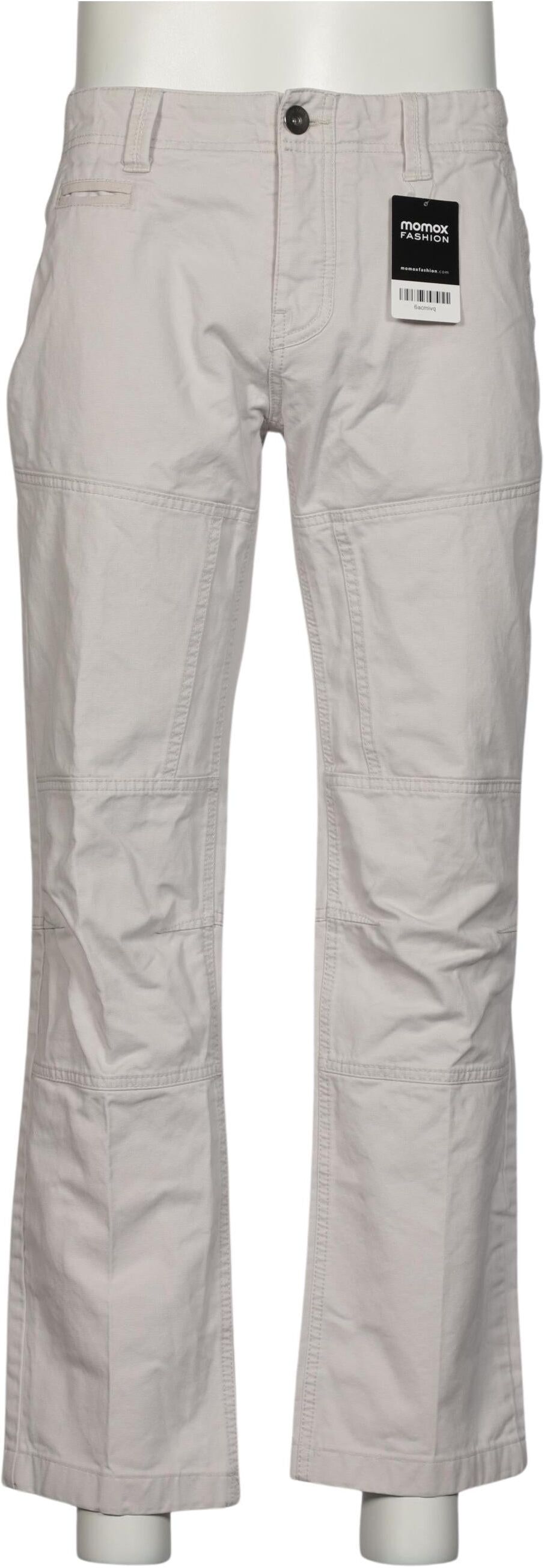 Camp David Herren Stoffhose, Beige, Gr. W32, Baumwolle - Second Hand