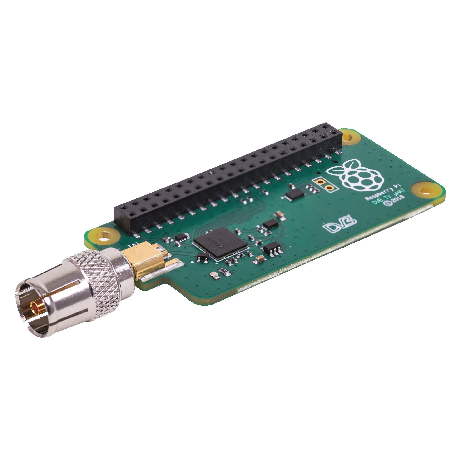 Raspberry Pi DVB T/T2 Empfangsmodul TV Shield T2 (rb-tv-hat)