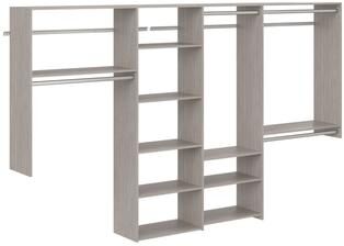 Easy Track 10 Ft. W. Dual Tower Basic Laminate Closet Kit