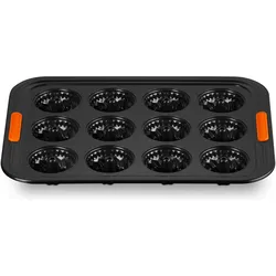 Le Creuset 12er Gugelhupfform 40x30cm, Backform, Schwarz