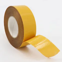 9x Doppelseitiges Gewebeklebeband für Unkrautvlies, Gartenvlies, Trittschalldämm...