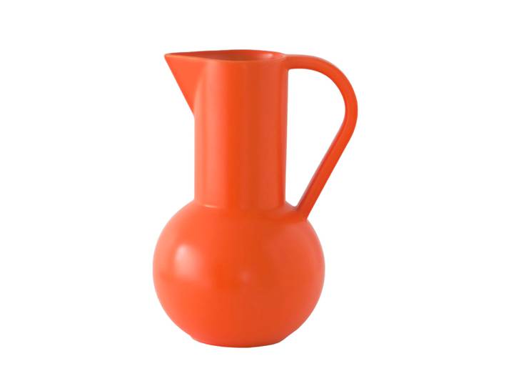 raawii - Carafe Strøm - Orange - Céramique - Designer Nicholai Wiig-Hansen