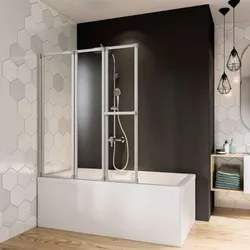 Breuer FARA 4 Faltwand 3-teilig für Badewanne - Duschkabine