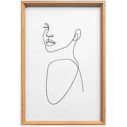 Walther, Bilderrahmen, Silhouette Holzrahmen (21.20 x 31.20 cm)