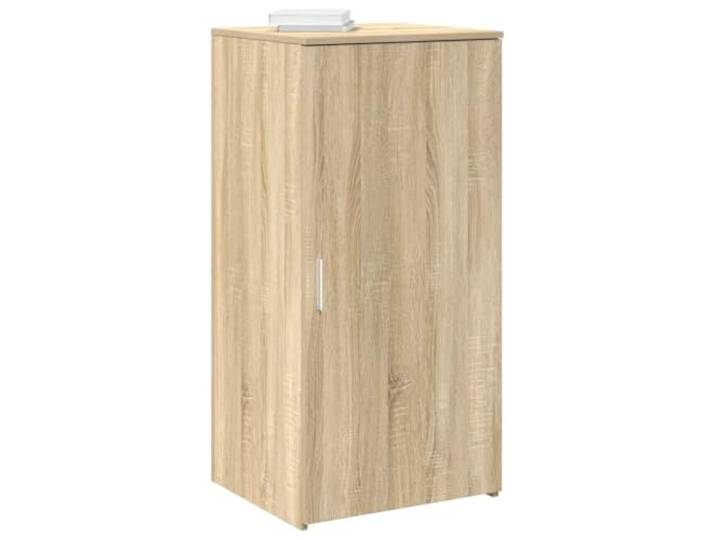 Helloshop26 Aufbewahrungsschrank aus Holz, 50 x 45 x 103 cm, kompakte Lösung, moderner Stil, Sonoma-Eiche, 02_0051213