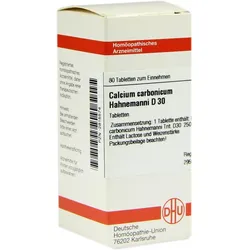 Calcium Carb Hahnem D30 80 ST