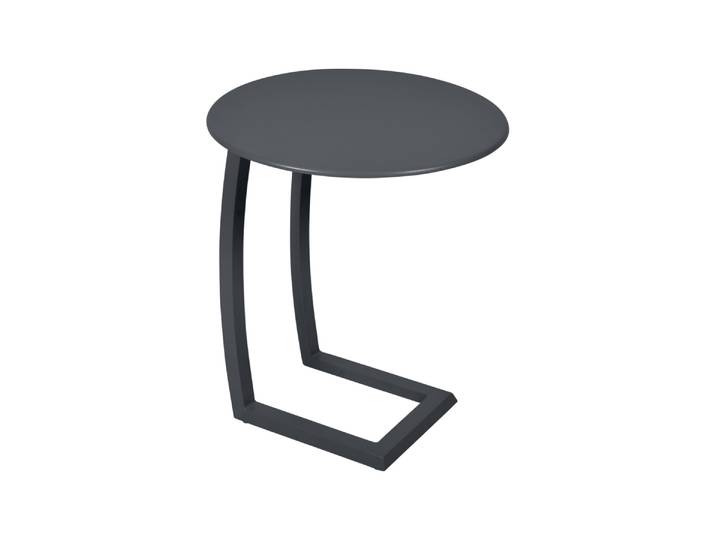 Fermob ALIZE Beistelltisch Alumnium Ø 48 CM - Anthrazit