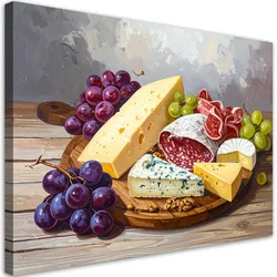 LEINWANDBILD Essen & Trinken 60x40cm