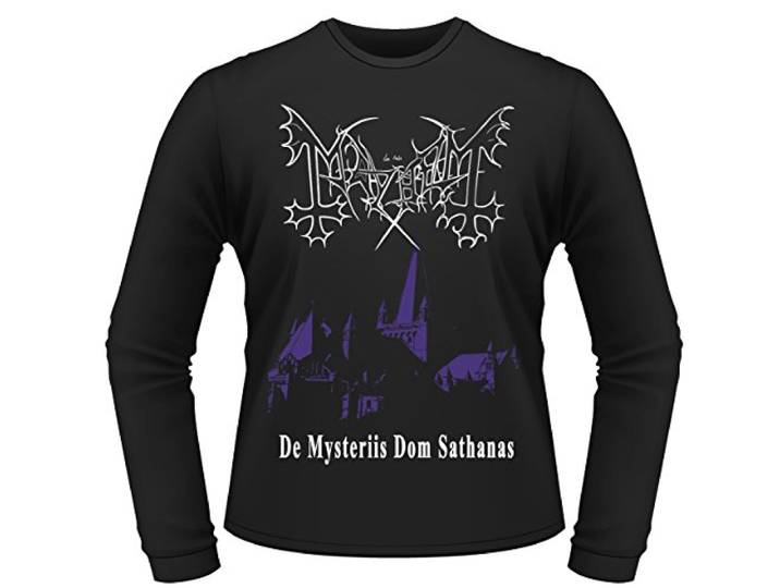 Plastic hoofd mannen Mayhem - De Mysteriis Dom Sathanas Shirt PH1085