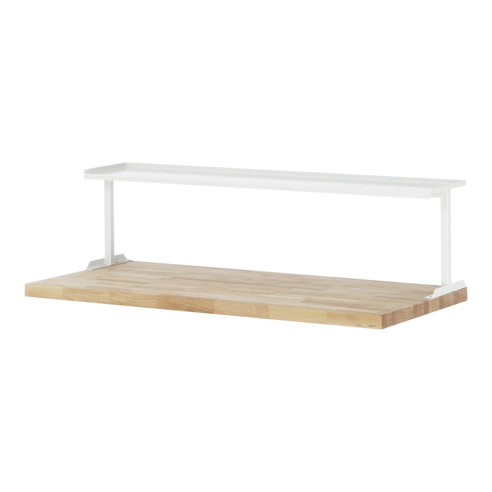 Rau Ablage für Arbeitstische/Werkbänke aus Stahlblech BxTxH 1250x300x375 mm (09-AL1250.12)