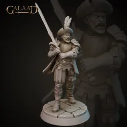 Knight Conquistador Mercenary von Galaad Miniatures aus Conquistador Release